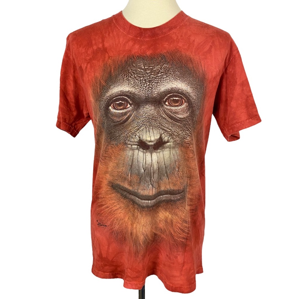 Men’s The Mountain Chimpanzee Monkey Jungle Miami Florida Tie Dye Graphic Tee